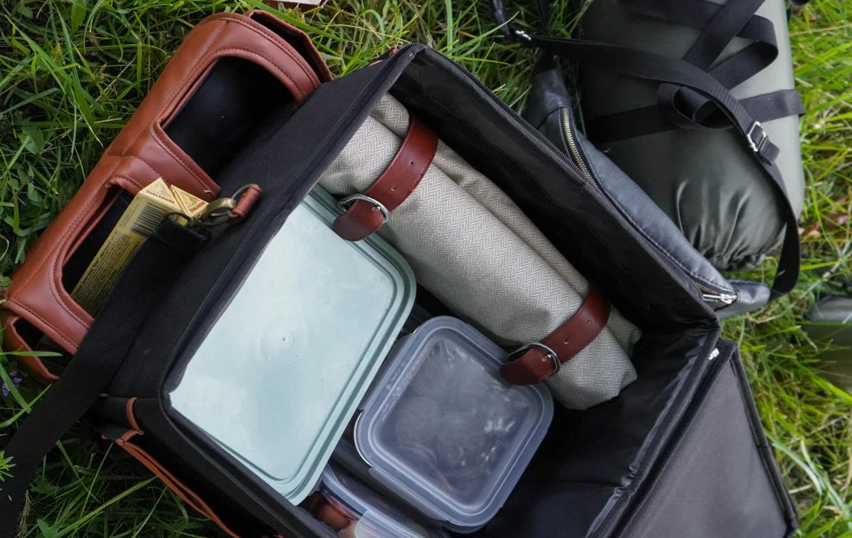 picnic beige blanket